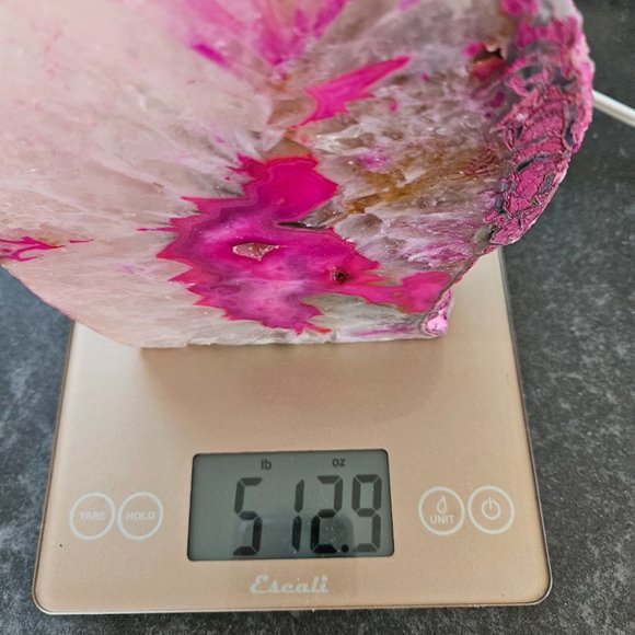 Pink Agate Lamp - Picture 6 of 7